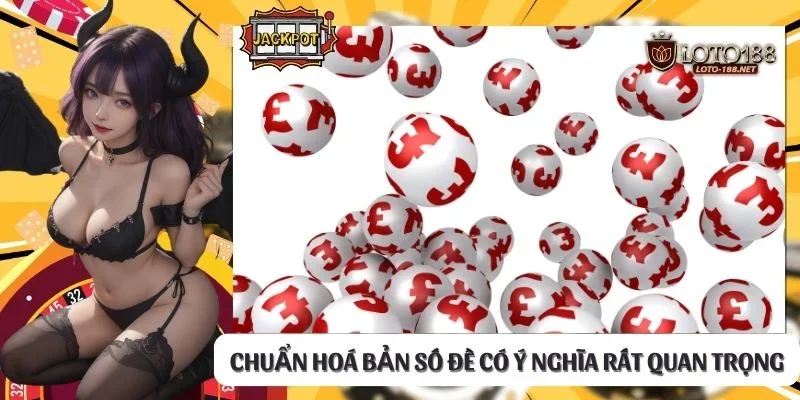 Chuẩn hoá bản số đề có ý nghĩa rất quan trọng
